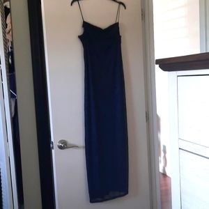 Navy Blue/Sparkle Formal dress